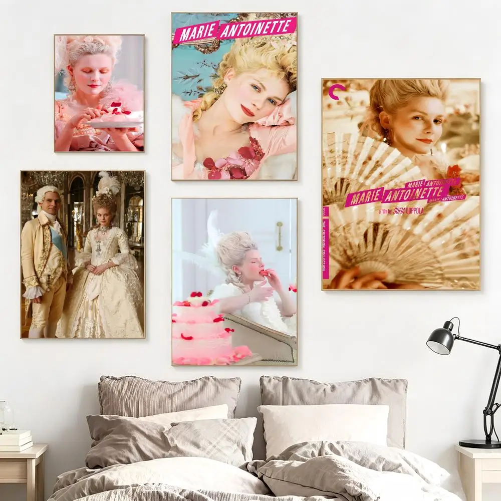 Classic Movie M-Marie Antoinette Poster impermeable para el hogar sala de estar dormitorio bar decoracion estetica