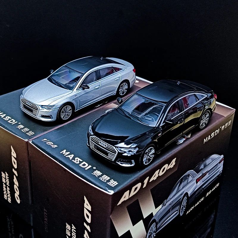 

1/64 AUDI A6 A8L Alloy Car Model Diecast Metal Toy Mini Car Vehicles Model Simulation Miniature Scale Childrens Gifts Decoration