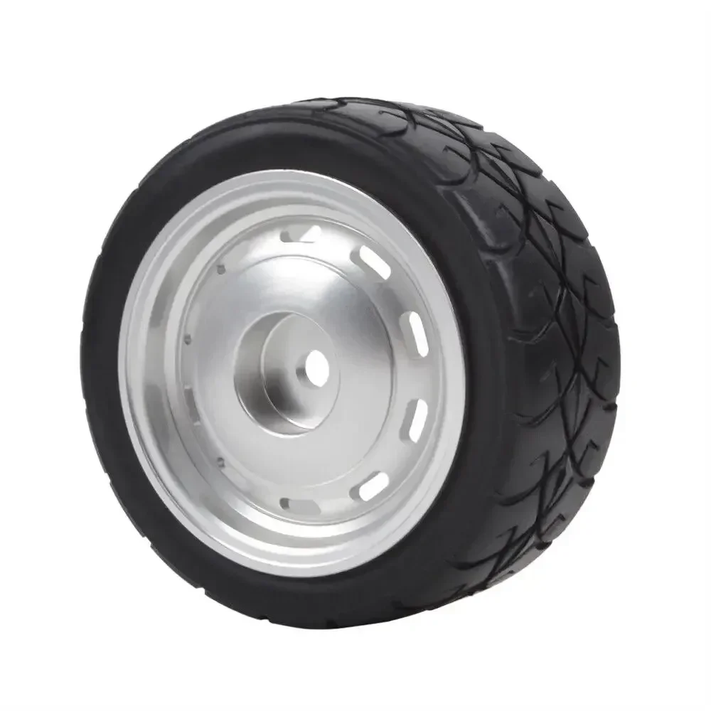 4PCS Aluminum Alloy Wheels Rim Tires for Tamiya Mini M03 M04 M05 M06 SW01 Chassis