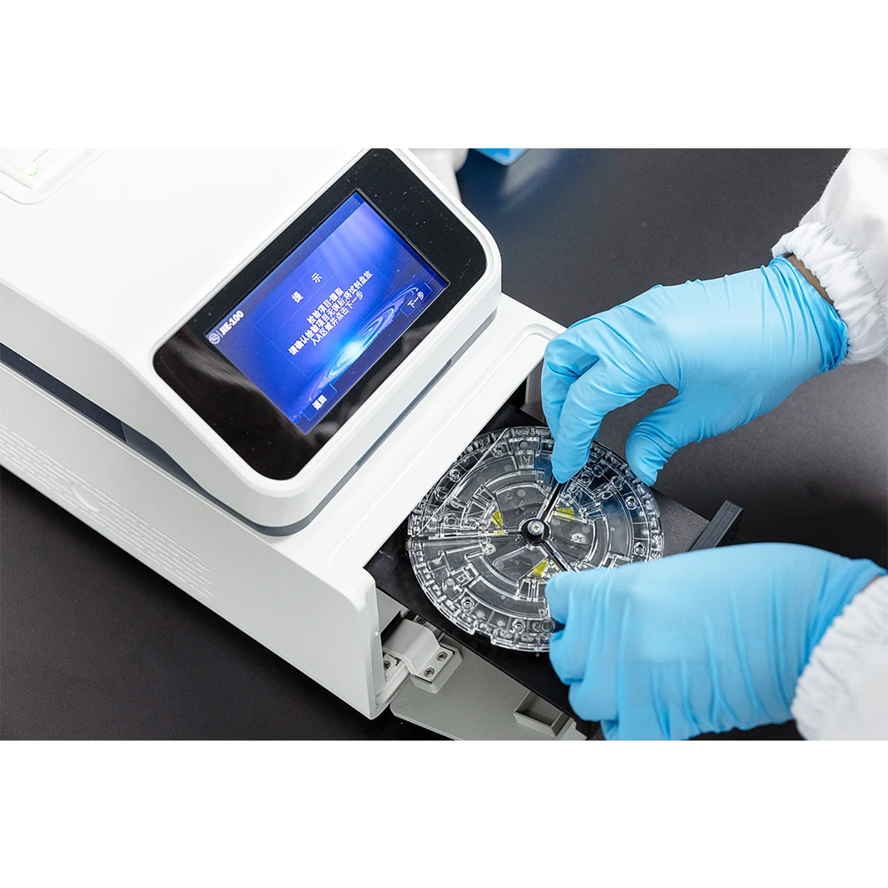 Lab Medisch Apparaat Poct Laboratorium Goede Kwaliteit Apparatuur Microfluïdische Klinische Chemie Analyzer Test Spectrofotometer