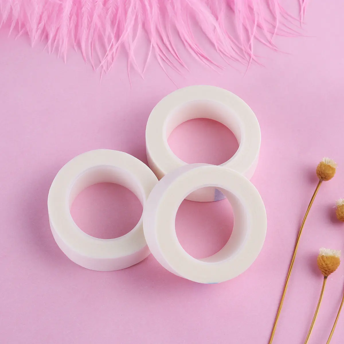 6Pcs Eyelash Extension Isolation Tape Secure Adhesion Upper Lower Lashes Insulating Tape for Makeup Salon Cosmetics Studio