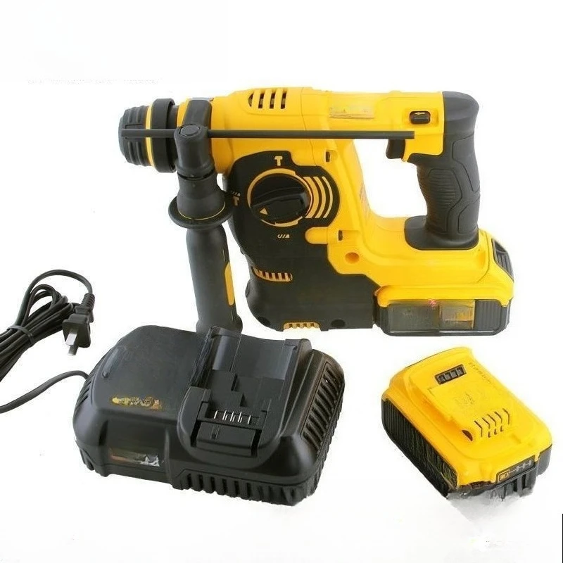 

18V lithium battery rechargeable 24mm electric hammer electric pick electric drill three-purpose multi-functional hammer drill