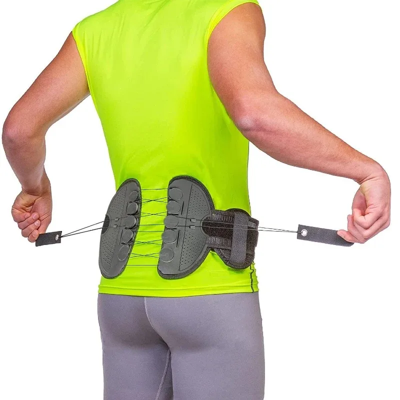 Unisex Post‑Op Pelvic Fixation Belt  Pulley Adjust Hip Recovery Strap  Lower Back   Waist Compression Support Brace