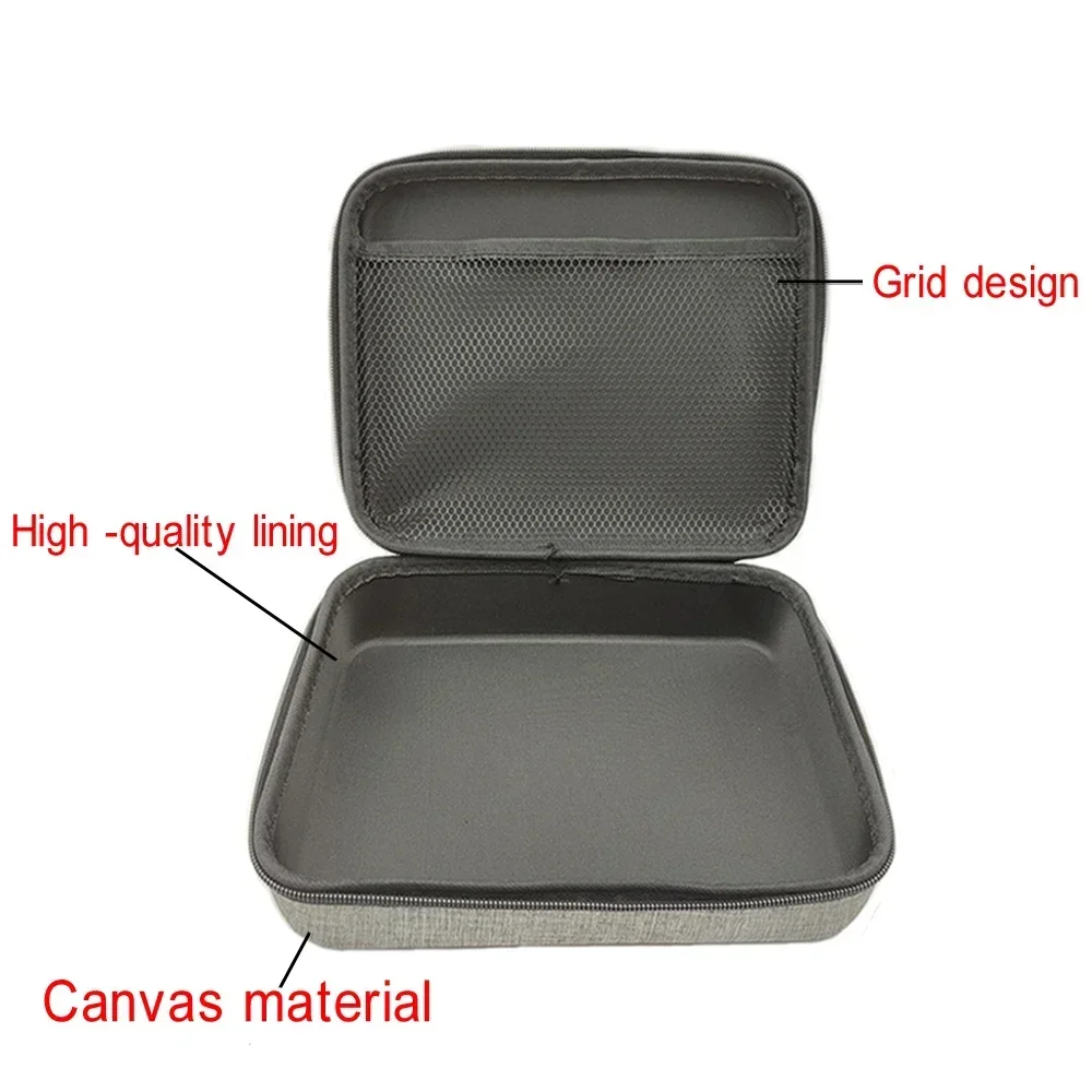 Multi-Size Travel Zipper Tool Bag EVA Hard Storage Box Shockproof Outdoor Tools Bag For Earphone Storage Case Accessories