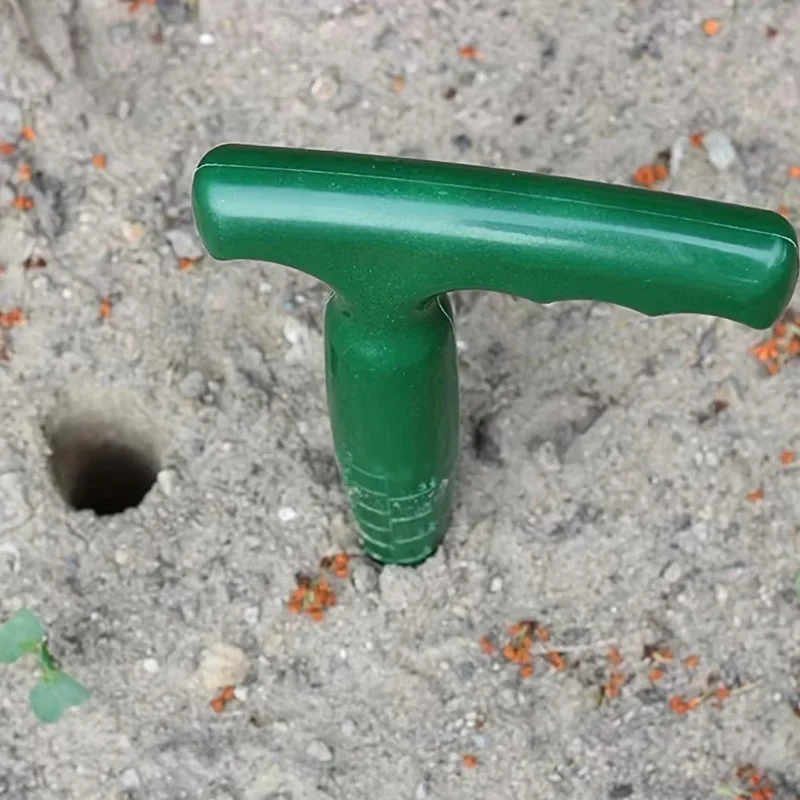 

Handheld Garden Hole Puncher Clear Scale Planting Tools Lightweight Digging Hole Tool Sowing Seeds Dispenser For Hole Diggin