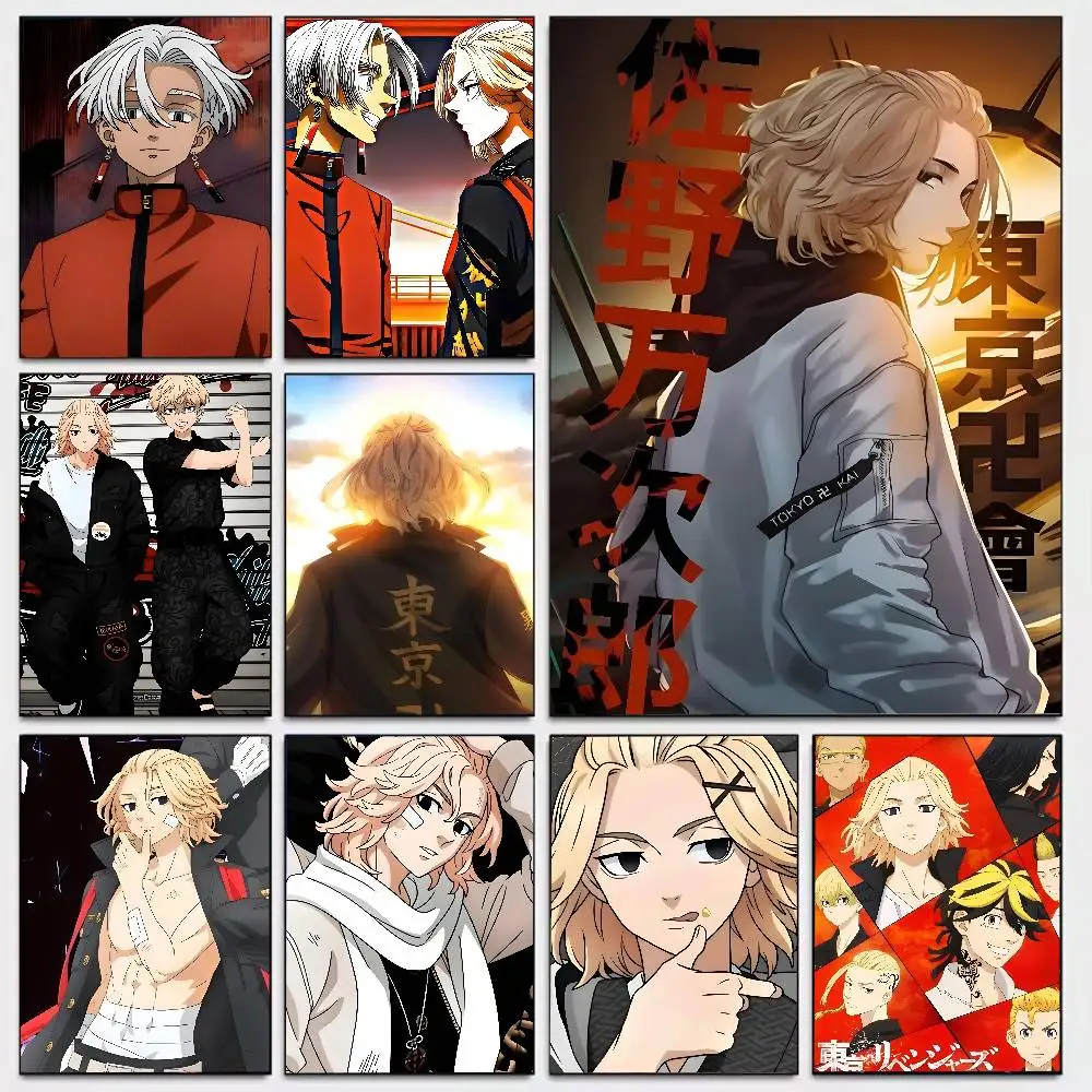 Anime Tokyo Revengers Poster Art With Prints Home Bedroom Living Room Decoration Gift