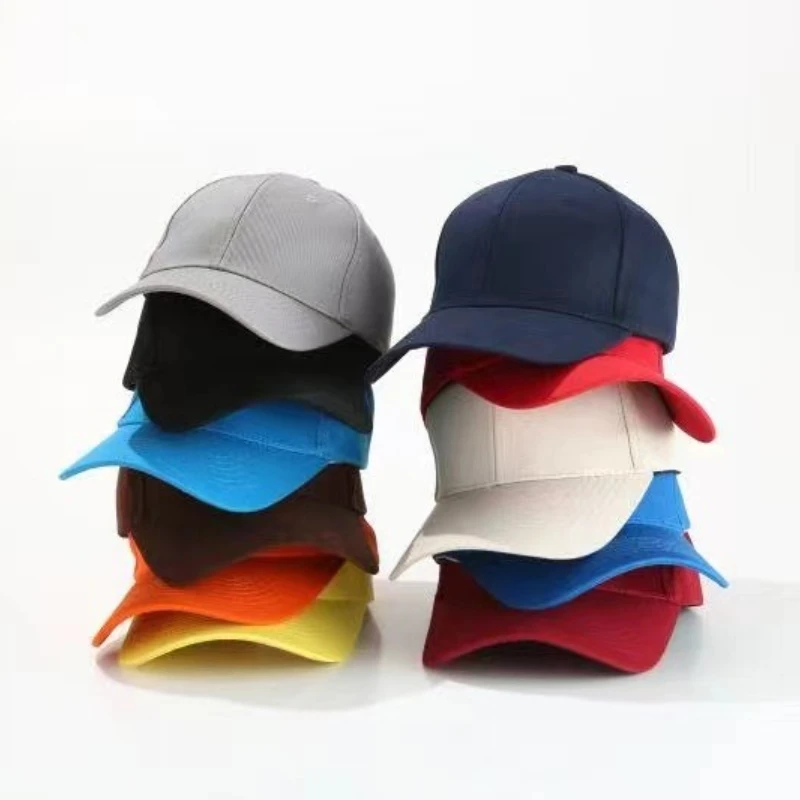 

Solid Color Hat for Women Men Casual and Versatile Baseball Cap Adjustable Cotton Baseball Cap Casual Summer Hat Sunshade Cap