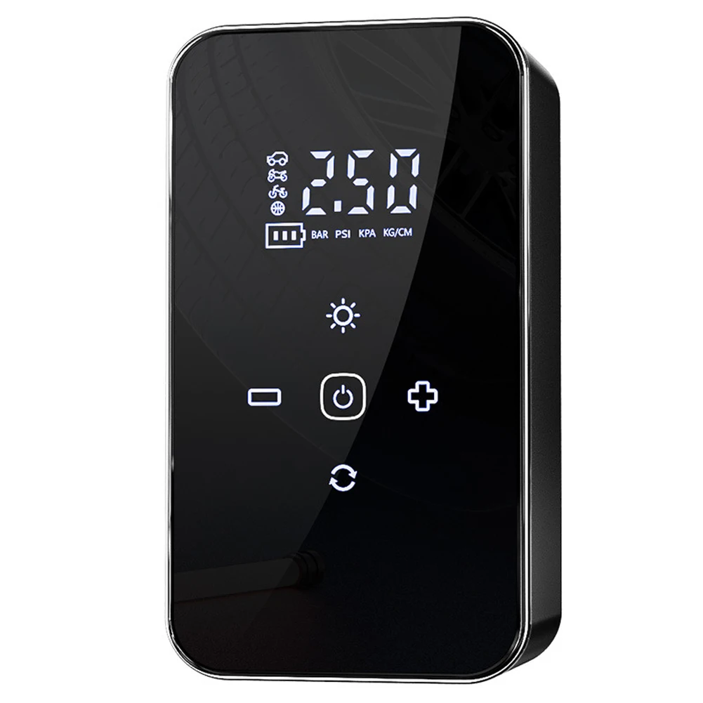 Portable Air Compressor 140 PSI Wireless Air Pump with Digital Pressure Gauge for Car Motorcycle Bicycle Ball and More