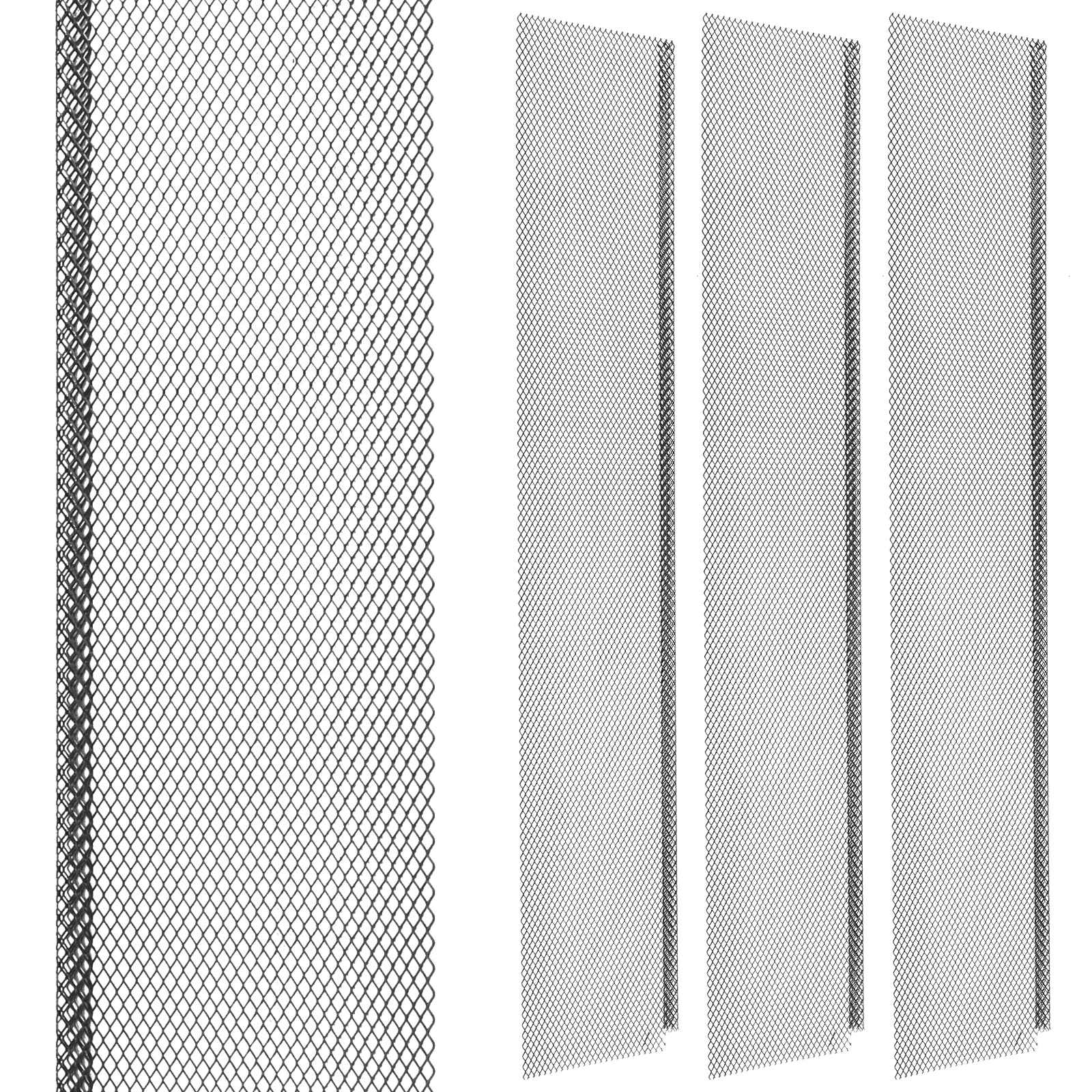 

70 шт. Защитная сетка для водосточных желобов из нержавеющей стали с микросеткой, 6 дюймов x 210 футов, для защиты от листьев на подъездных дорожках и в садах