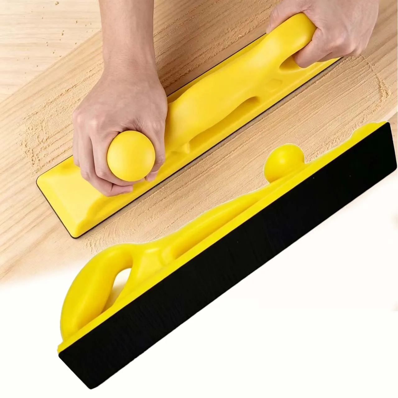 1pc 70x400mm Hand File Board Sanding Block Automotive Flat Backing Pad Sandpaper For Woodworking Tools