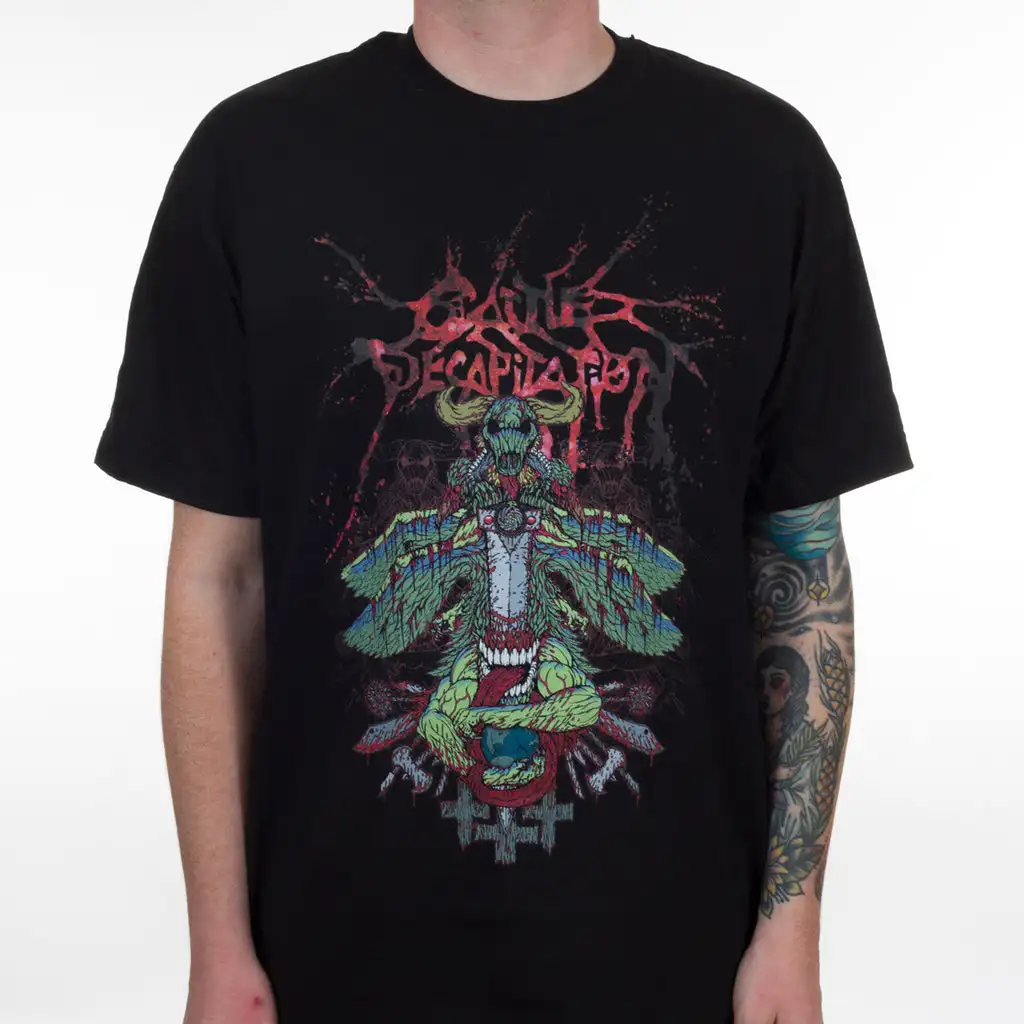 ‌Cattle Decapitation‌ Graphic Cotton Band Shirt Unisex Summer Short Sleeve Fashion Brand Tee Luxury Casual Vintage Tees