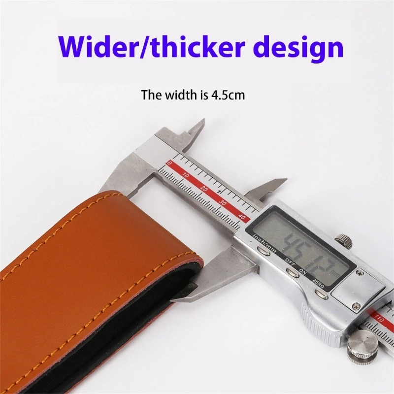 

Professional Leather Clarinet Shoulder Strap Adjustable Cushioned Design for Saxophone and Electric Wind Instrument