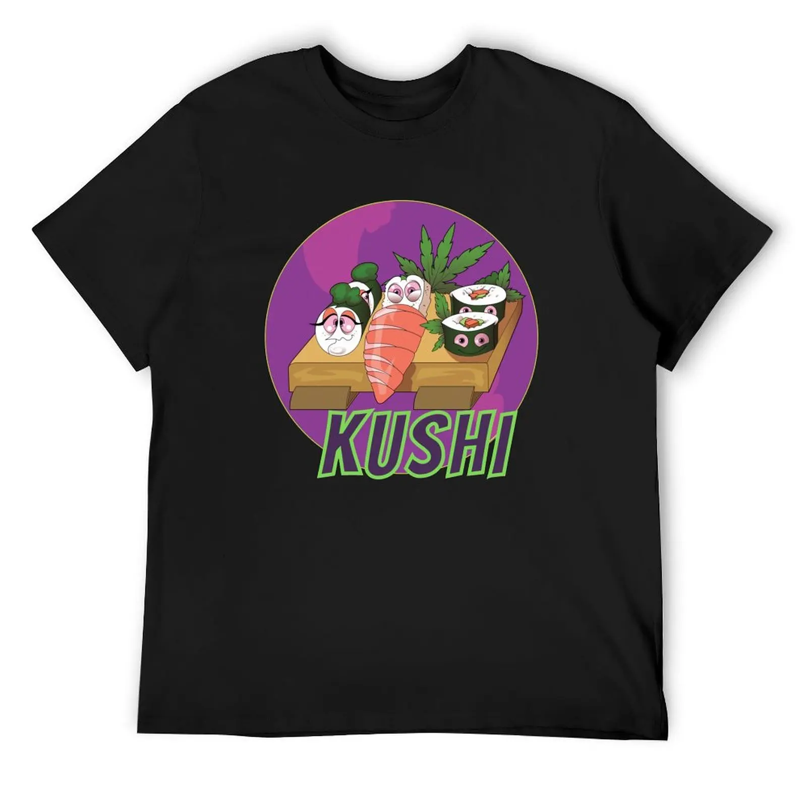 

Kushi T-Shirt graphic tee shirt new edition blue archive summer tops men t shirts