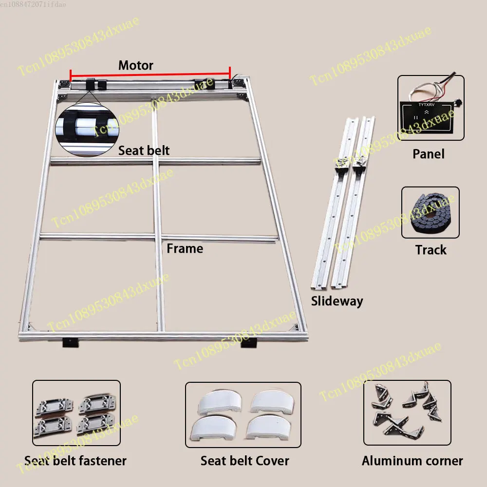 TYTXRV, gran oferta, cama elevadora personalizable para Camper, perfil de aluminio, cama elevadora motorizada ajustable