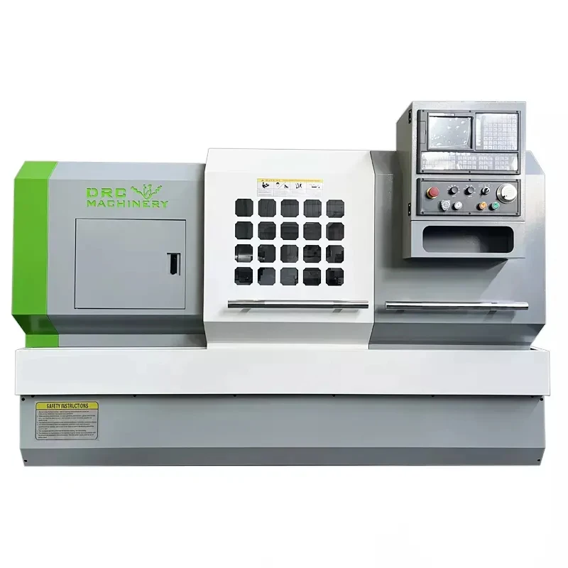 Horizontal Automatic Cnc Lathe Precision Metal Cutting Flat Bed Cnc Turning Lathe Machine For Sale