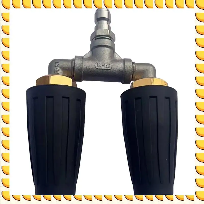 

BAAU из алюминиевого сплава, турбонасадка-распылитель, 1/4 дюйма, 4000 фунтов на квадратный дюйм, сменная насадка-распылитель, инструмент для чистки сада B