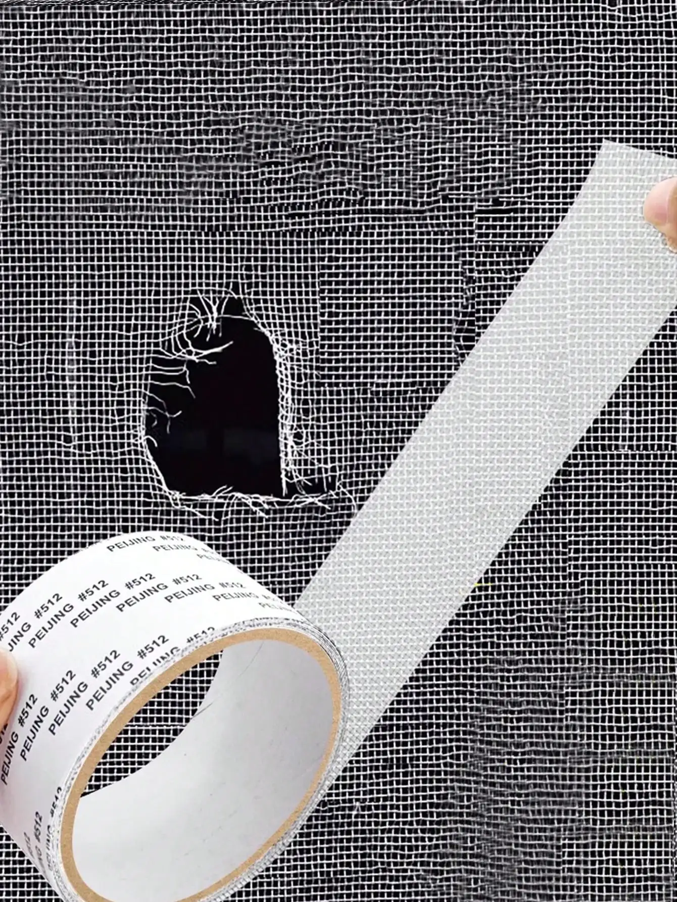 3 Roll Self-Adhesive Window Screen Repair Tape, Anti-Mosquito Net Patch, Waterproof Anti-Rust Wire Mesh Repair Tape