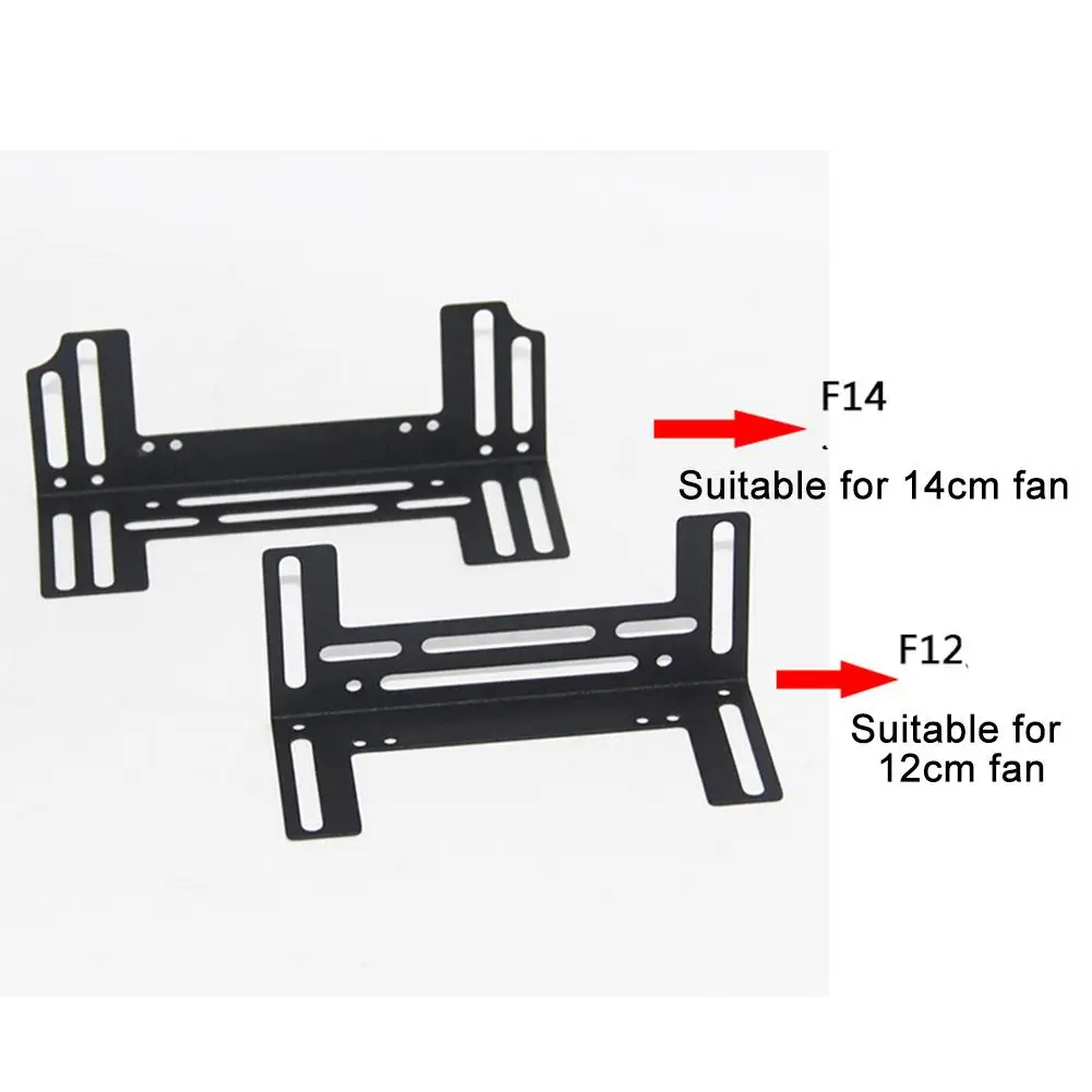 1 buah 12/14cm kipas pendingin mendukung RAM modul pendingin braket profil tinggi adaptor braket untuk konektor casing komputer