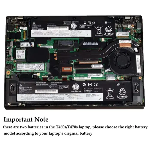 Imagen 2 del producto 01AV405 00HW022 batería para portátil, para Lenovo ThinkPad T460S T470S Series 01AV406 SB10J79003 00HW038 00HW024 01AV462 01AV407 01AV408