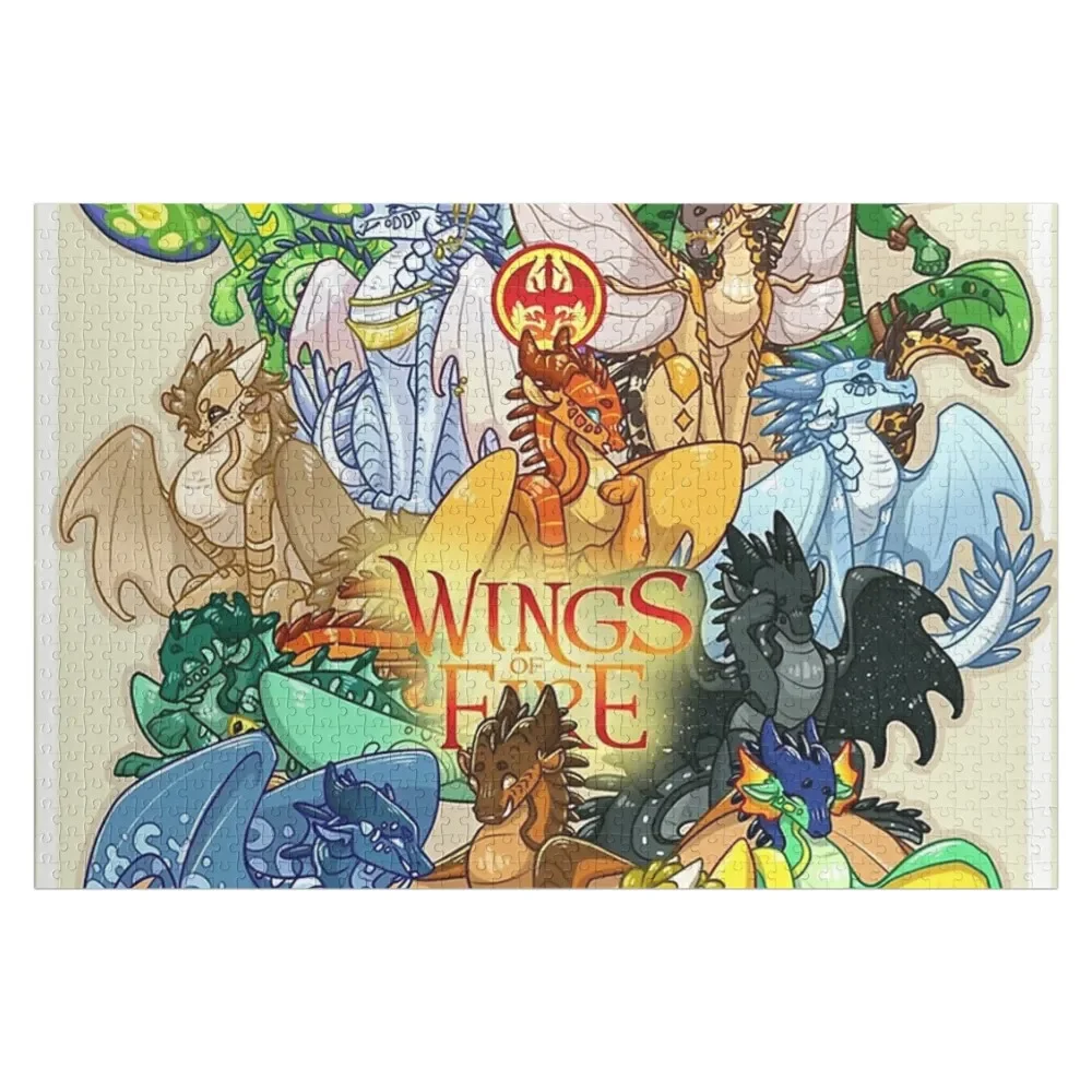 

Wings of Fire Jigsaw Puzzle Wooden Name Customizable Child Gift Baby Toy Customized Picture Puzzle