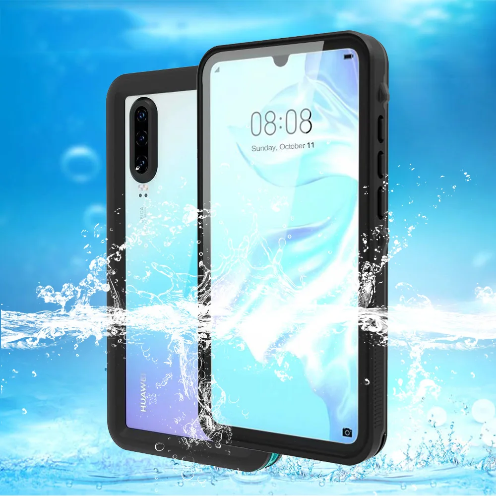 for Huawei P30 Pro Cover Snow Proof Snorkeling Case for P30 P30 Pro Waterproof Case Outdoor Sports Coque Huawei P30Pro