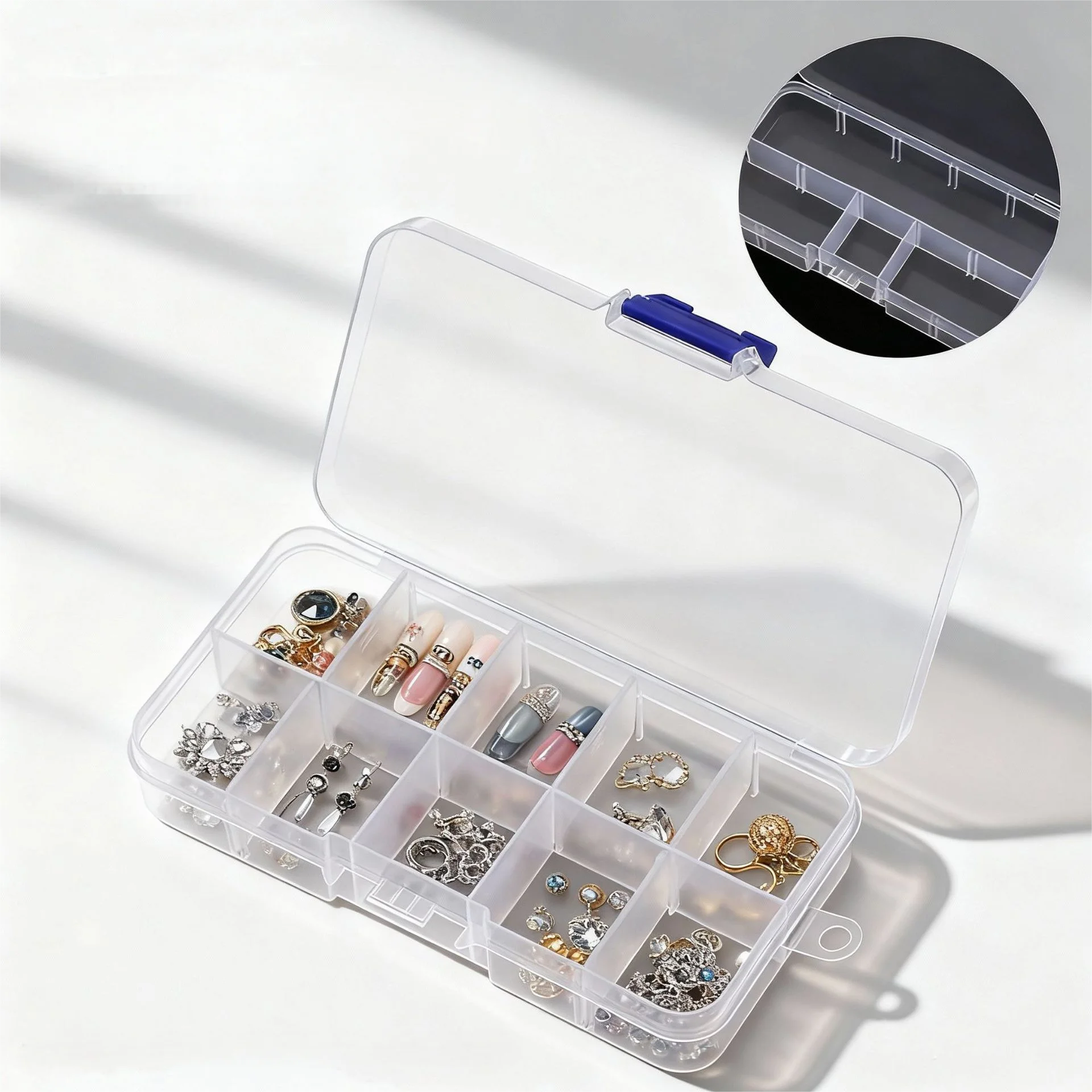 Detachable Storage Box Free Partition Multi-Grid Storage Tra