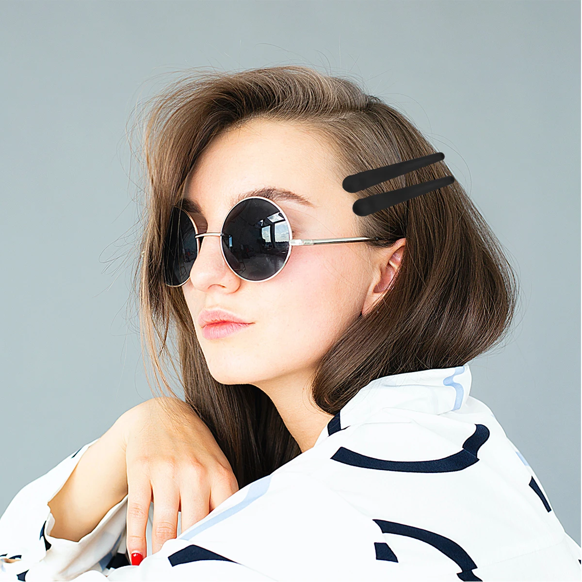 

12pcs Hair Clips Duckbill Bangs Side Jaw Clips 9 5cm 12cm Plastic Practical Accessories Women Girls