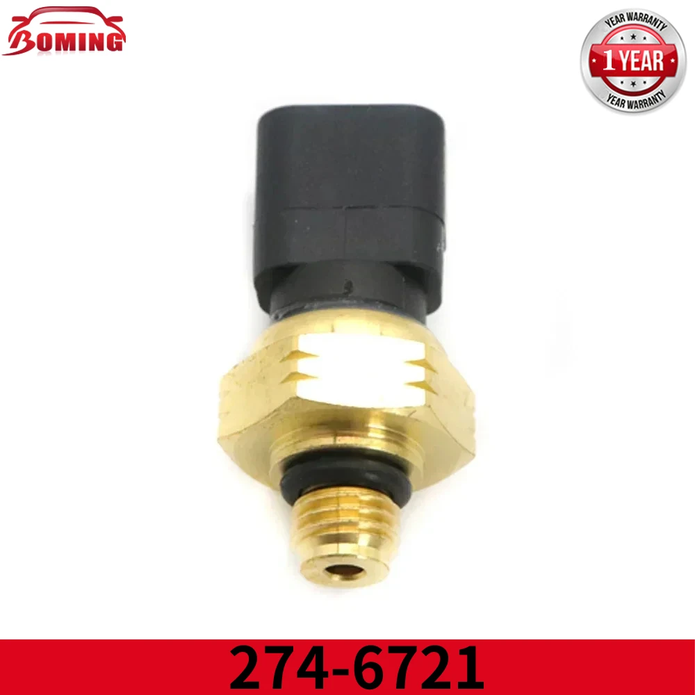 For Caterpillar C7 C9 C12 C13 C15 274-6721 NEW Excavator Pressure Switch E320D Oil Pressure Sensor 2746721 274 6721