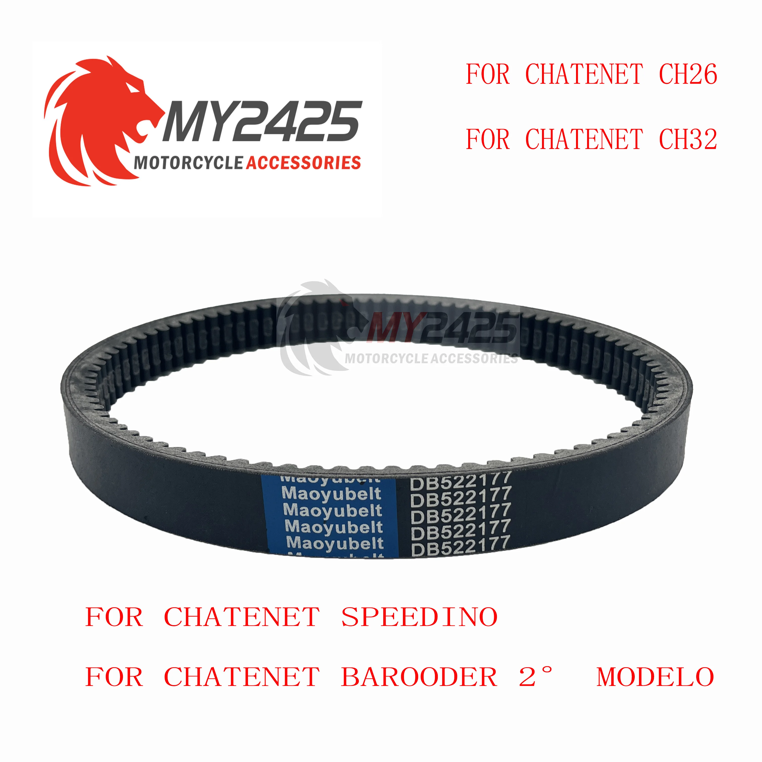 Maoyubelt Drive Belt for Chatenet CH26 CH32 Speedino Barooder 2° Modelo JDM Abaca Aloes Xheos Roxsy for DUE 3/5 6 P85