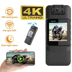 1080P HD WiFi Mini Camera Portable Small Digital Video Recorder Police Body Cam Infrared Night Vision DV Miniature Camcorder