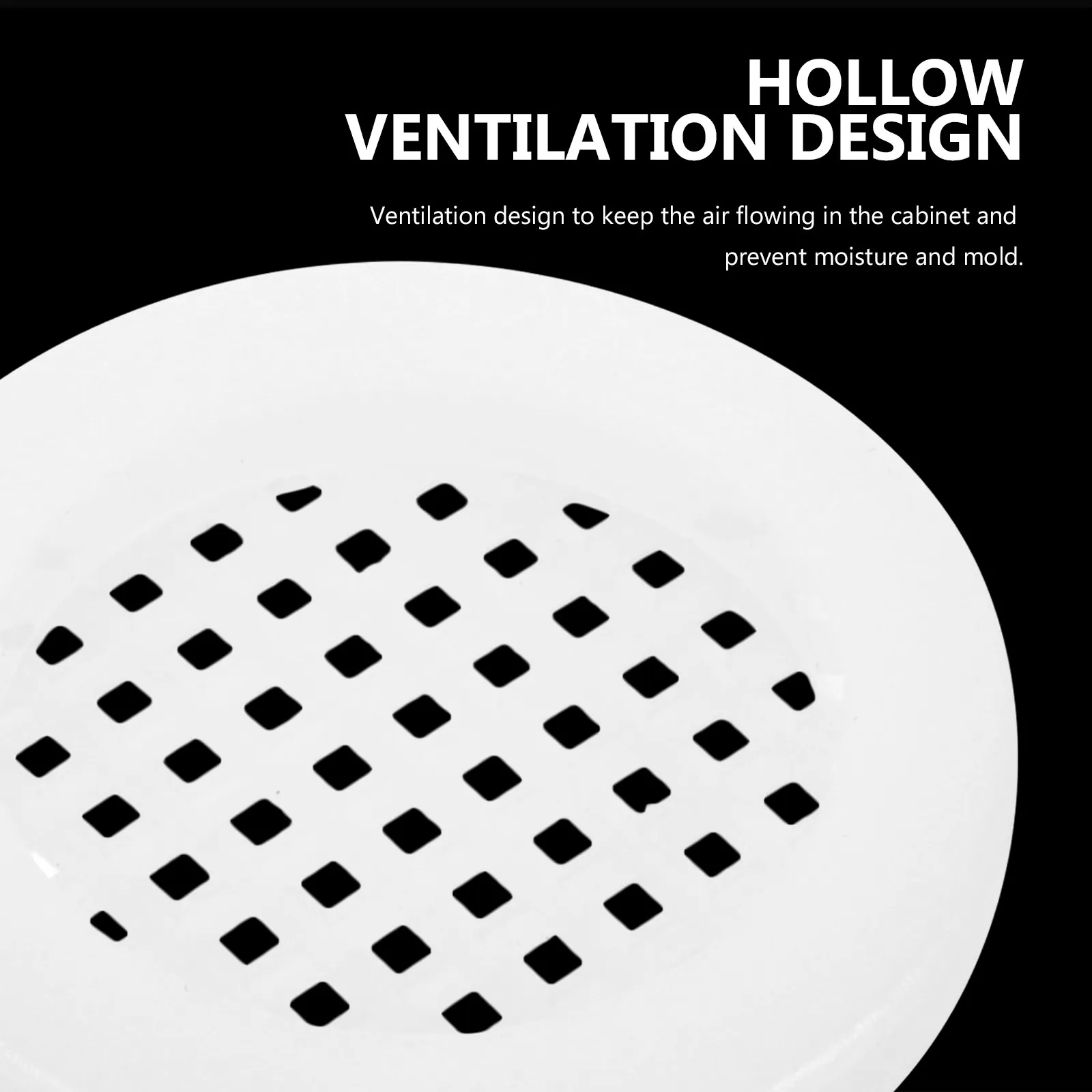 

20 шт. 38 мм пластиковые декоративные вентиляционные решетки для дверей шкафов, для кухонных и ванных шкафов, для вентиляции воздуха, простая установка