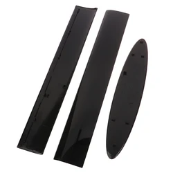 For PS3 Panel For PS3 4000 4K Host Black Hard Drive Cover Shell Left Right Faceplate Panel Replacement