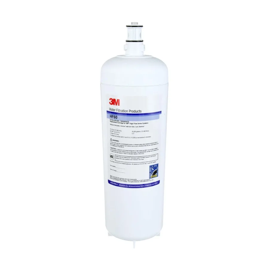 

3M Water Filtration Products Filter Cartridge Model HF60 35000 Gallon Capacity 3.4 gpm Flow Rate 0.2 Micron