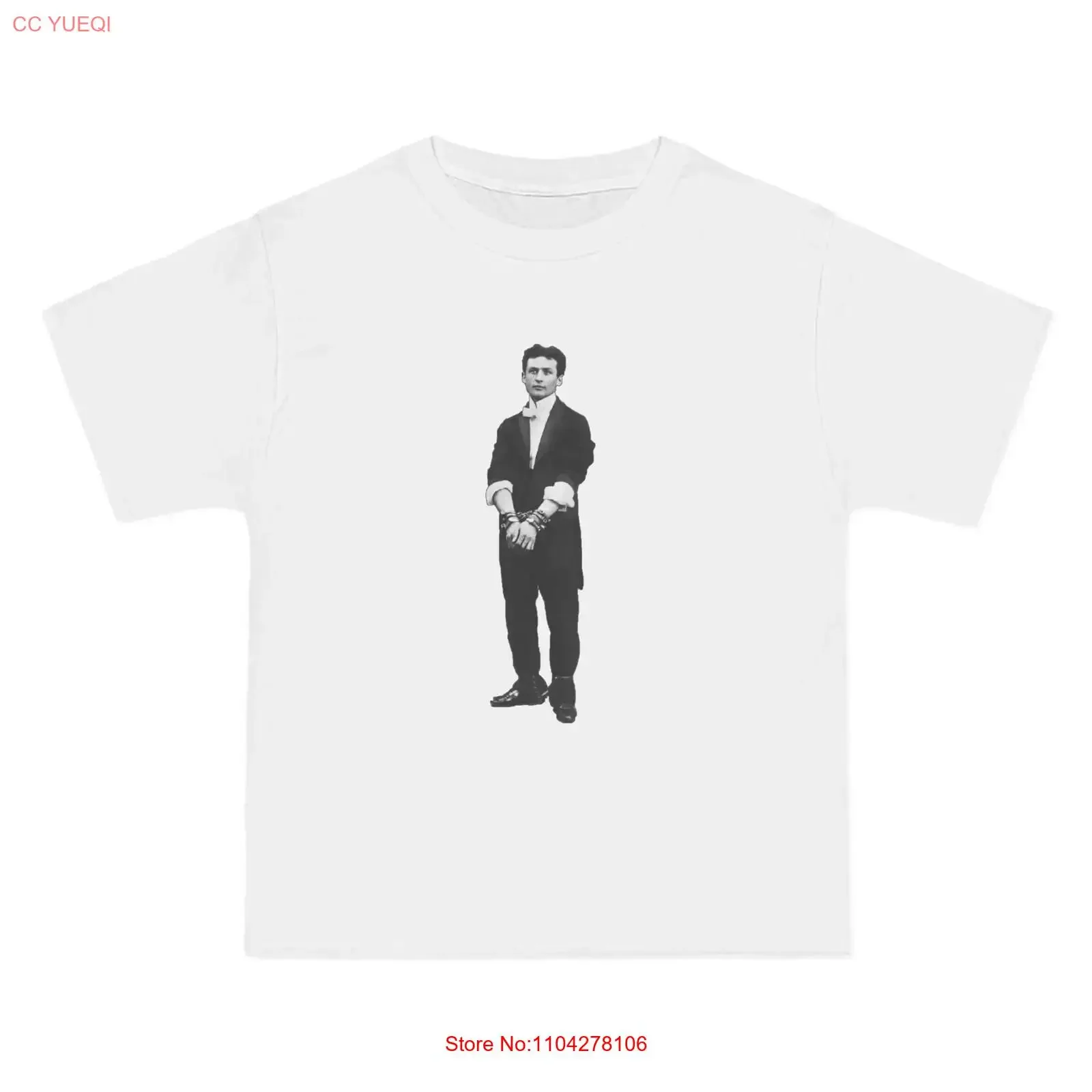 FORMAL HOUDINI IN CHAINS MAGICIAN Beefy T  Shirt vintage Washed Stylish fashion Stretched homme Breathable streetwear Casual