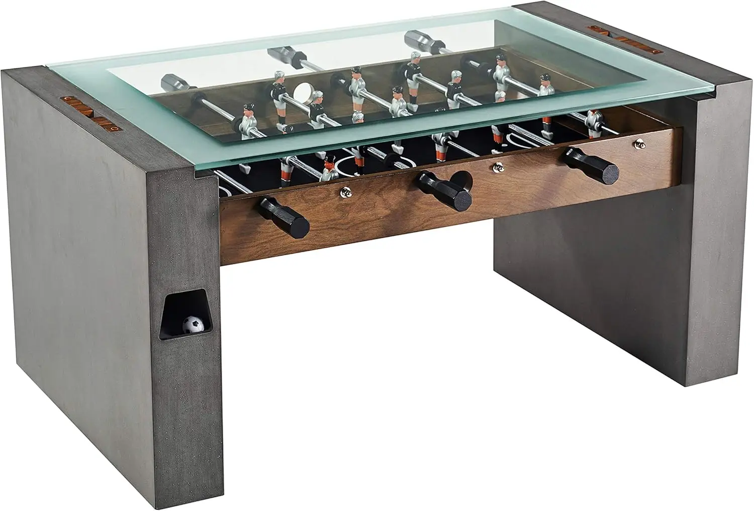 Foosball Multiple Styles Soccer Foosball Tables, Durable & Stylish Designs with Tabletop Sports Soccer Balls, Perfect