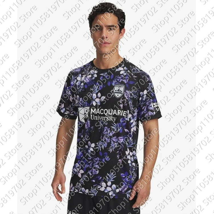 Sydney Soccer Jersey Multiple Styles Short Sleeve Football Shirt Match Training Australian Fan Uniform Sportswear plus size
