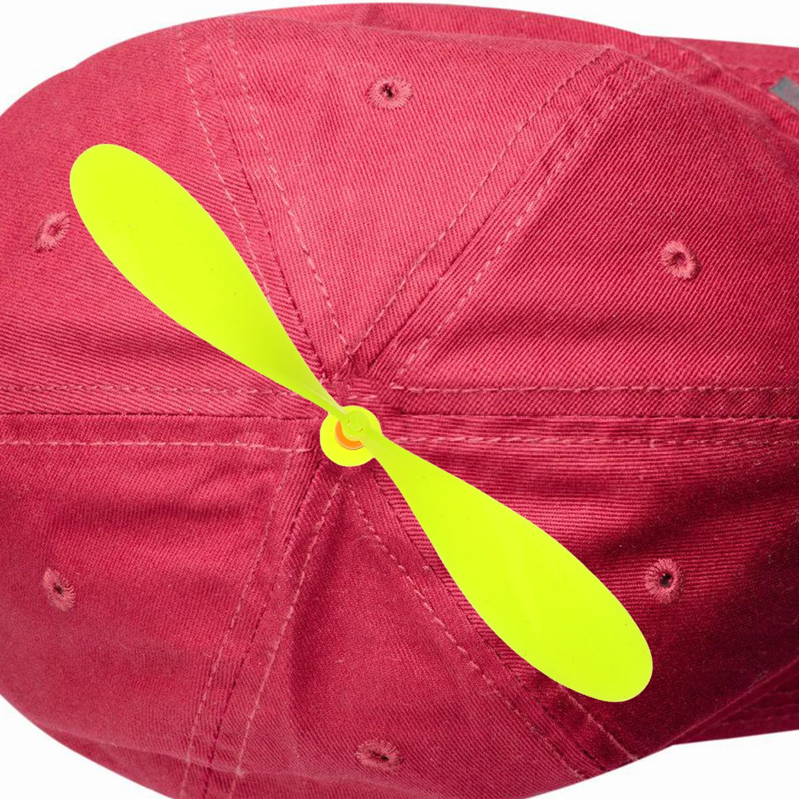 

2pcs Hat Propeller Dragonfly Design Whirling Detachable For Baseball Caps Helmets Novelty Party Favor Accessory