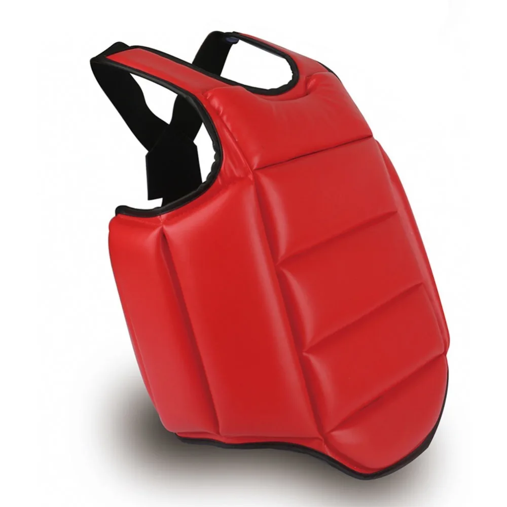 Soft Training Uniform for Taekwondo Target Foam Red/Blue/Black/Gray Karate Uniform Chest Guard Belt Vest Unisex Boxing Equipment image 2