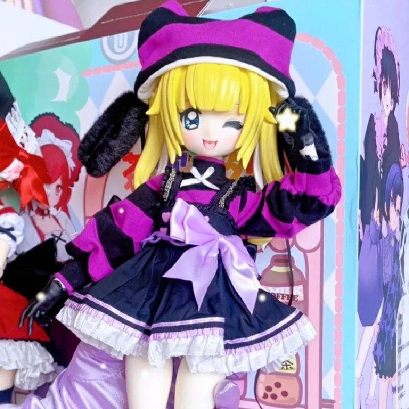 Ufdoll Tea plus Series Blind Box 1/5 BJD Doll Anime Articulated Desktop Ornament Collectible Model Toy mystery box girl gift