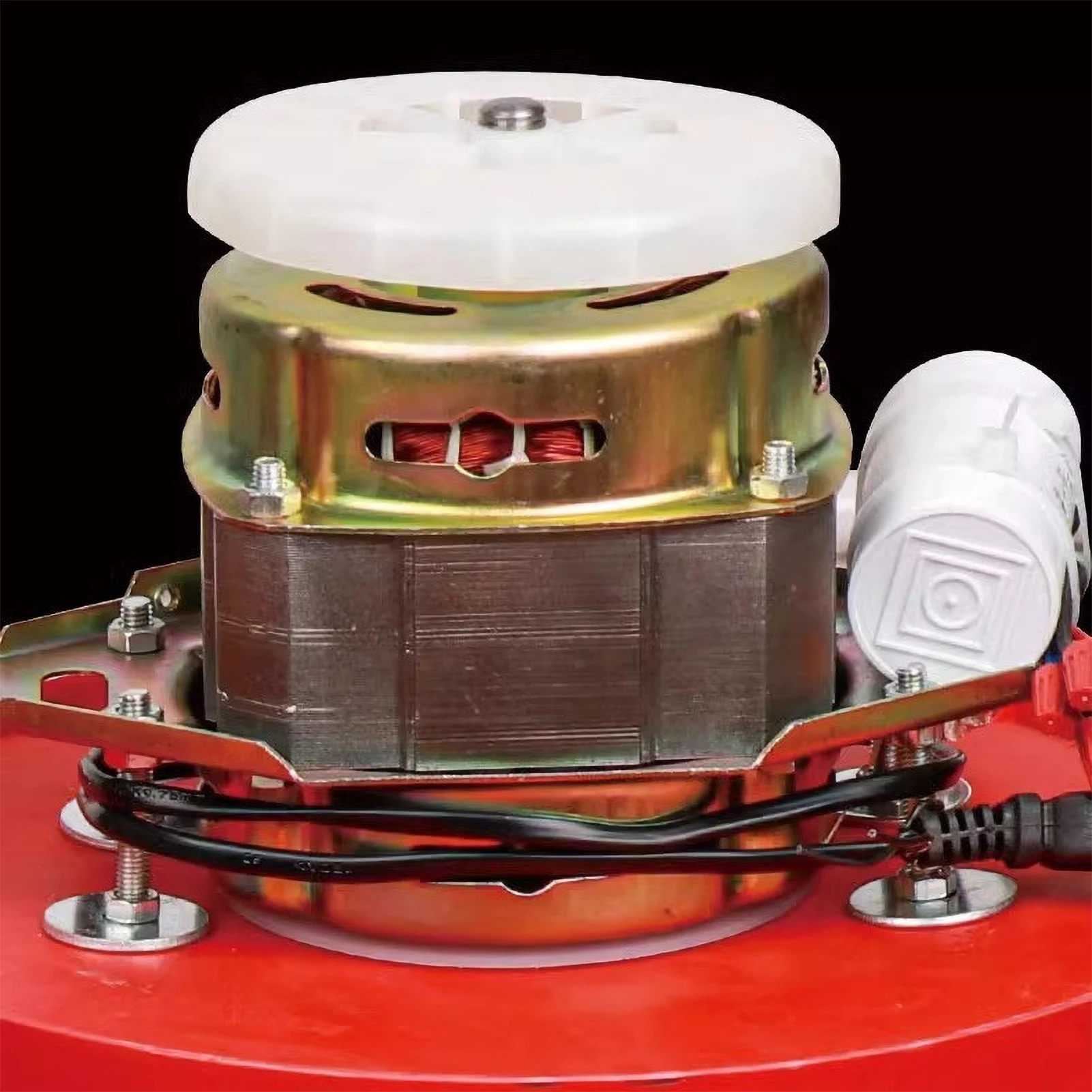 Electric Motor 850W 220V for Grass Shredder Farming Fruit Vegetable Cuter with Fix Screws and With Capacitor