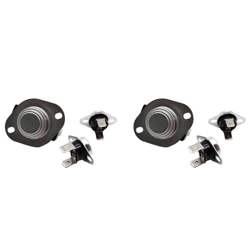 2X Dryer Thermal Fuse Thermostat Kit For LA-1053 For AH2162282 Qp5