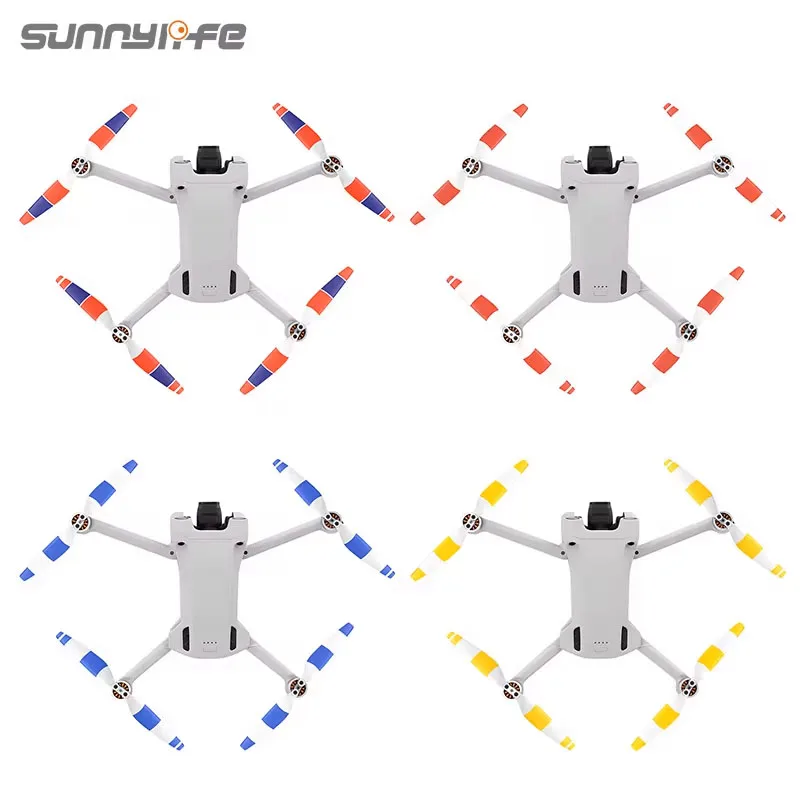 Sunnylife 6030F 8 stücke Propeller Für DJI Mini 4 Pro Drone Ersatz Klingen Requisiten Zubehör Weniger Unteren Rauschunterdrückung