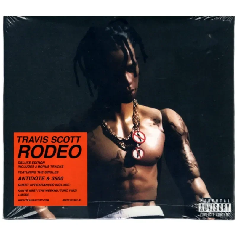 Альбом Travis Scott Rodeo CD Deluxe Edition: Оригинальная нераспечатанная музыкальная пластинка для Brother Octopus
