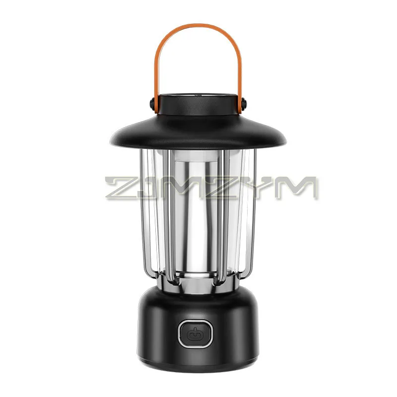 4 Mode Outdoor Camping Lantern Rechargeable Camping Portable Atmosphere Lamp Poweful LED Mini Hanging Lanterns Emergency Light