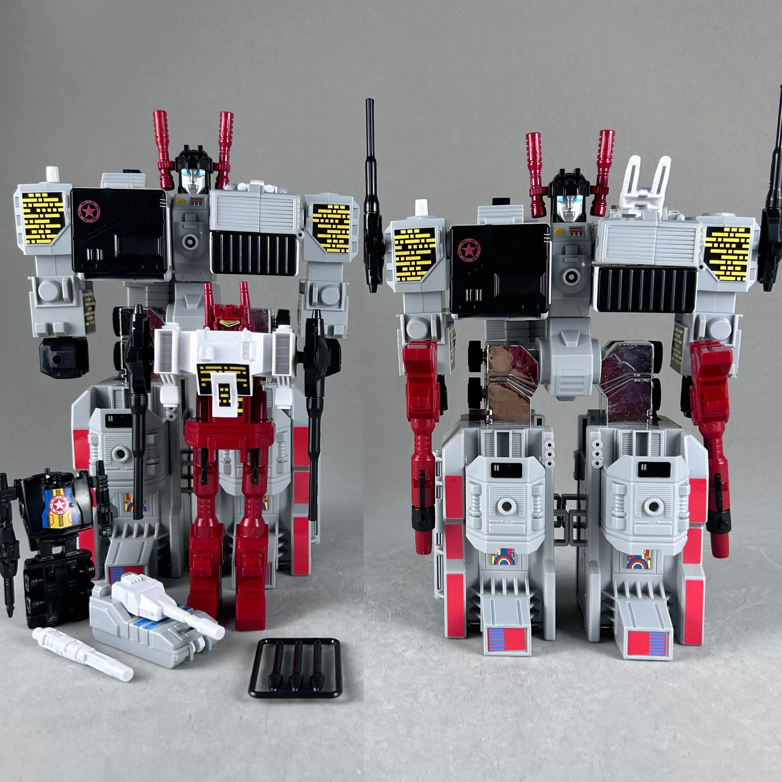 Transformation G1 3 Change Base Metroplex Fighters KO KT Ver Action Figure