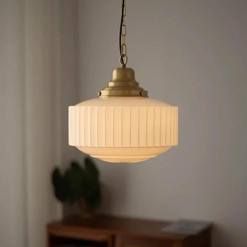2026 Vintage Glass Pendant Lights For Dining Rooms Kitchen Creative Chandelier Home Deco Interior Lighting Suspension Design Fix