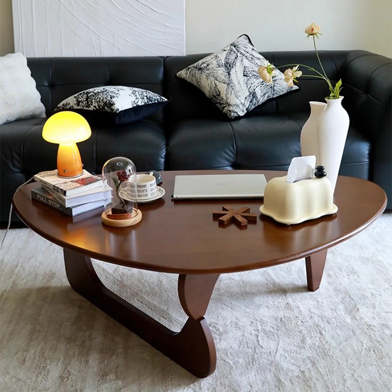 الحد الأدنى طاولة القهوة الدائمة الجمالية العتيقة مصمم طاولة القهوة الديكور الخشب ميسا أثاث غرفة المعيشة المساعدة