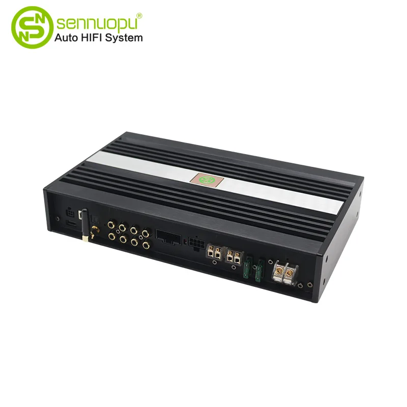 Sennuopu X12 8 Ch Amp Power Processor 12 Channel Car Dsp Amplifier Car Audio 12V 1000W Universal HD Media Player 20 - 20000 Hz