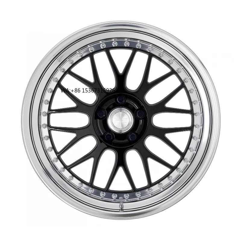 

DT Custom 16-19 Inch Forged Aluminum Rims Wheels Works 8J 9J 10J 5x114.3 Three Piece Passenger Car Wheel
