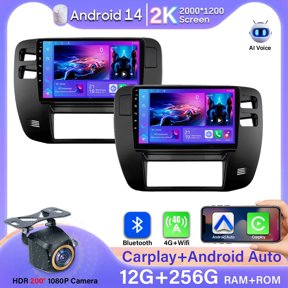 

Android Auto For Nissan Patrol 1997-2005 Car Radio Carplay 4G Wifi No 2din Video Stereo Multimedia Player GPS Navigation 2k DVD